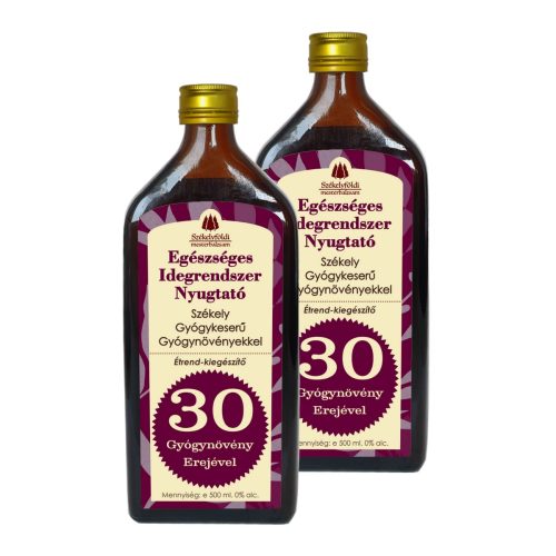 2 darab Egészséges Idegrendszer Nyugtató Székely Gyógykeserű – 500ml