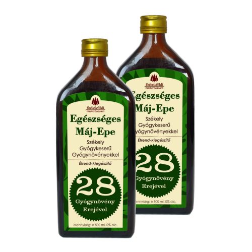 2 darab Egészséges Máj - Epe Gyógykeserű – 500ml