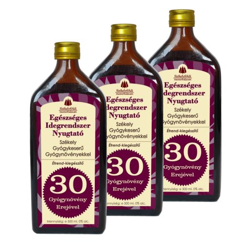 Egészséges Idegrendszer – Székely Gyógykeserű (3 x 500 ml)