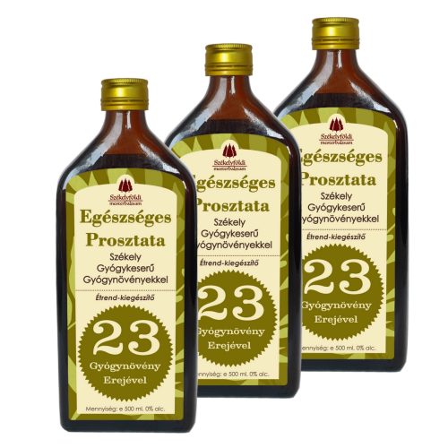 3 darab Egészséges Prosztata – Székely Gyógykeserű 500ml