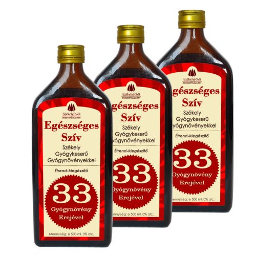 3 darab Egészséges Szív – Székely Gyógykeserű 500ml