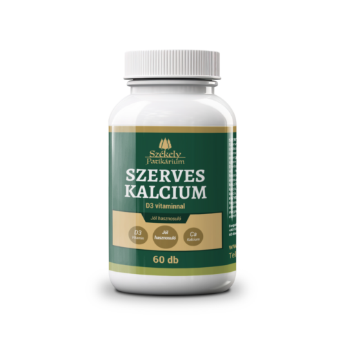 Székely Patikárium Szerves Kalcium - D3-vitamin - Havi adag