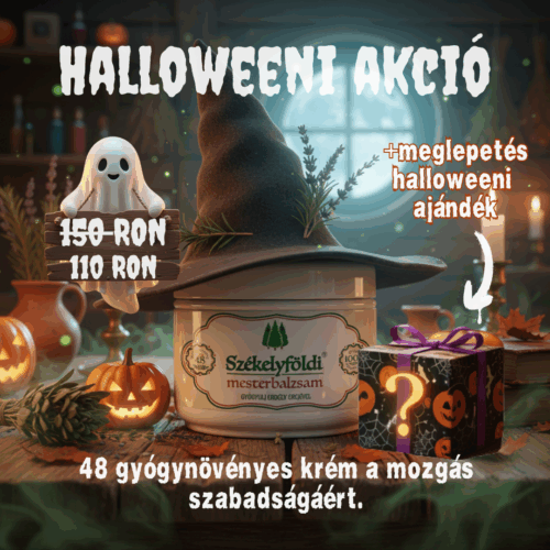 Halloween - Székelyföldi Mesterbalzsam 48 gyógynövényből - 250 ml